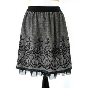 Joe Benbasset Twill Skirt Tulle Slip